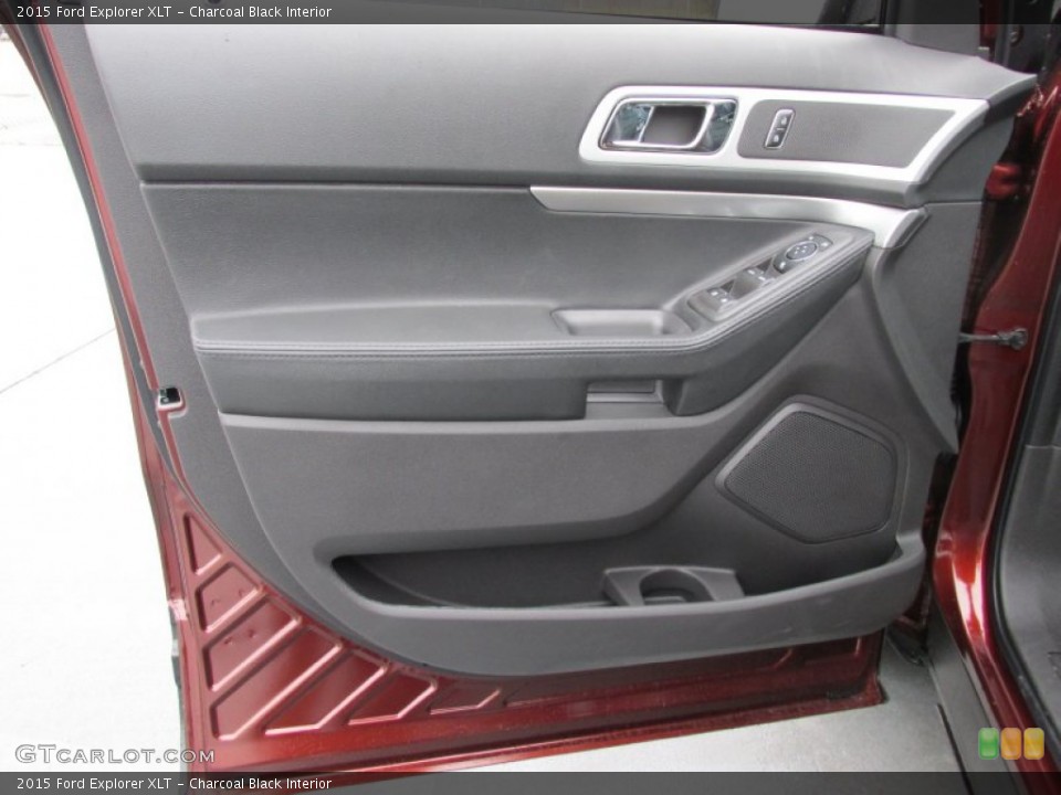 Charcoal Black Interior Door Panel for the 2015 Ford Explorer XLT #100417328