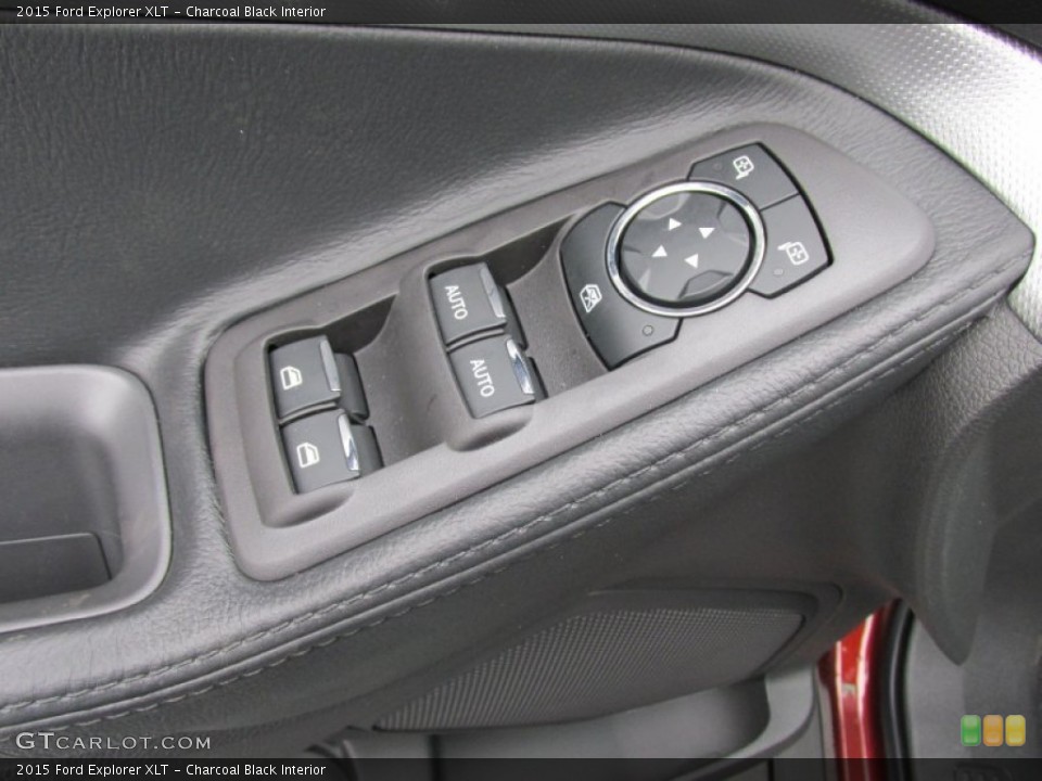Charcoal Black Interior Controls for the 2015 Ford Explorer XLT #100417346