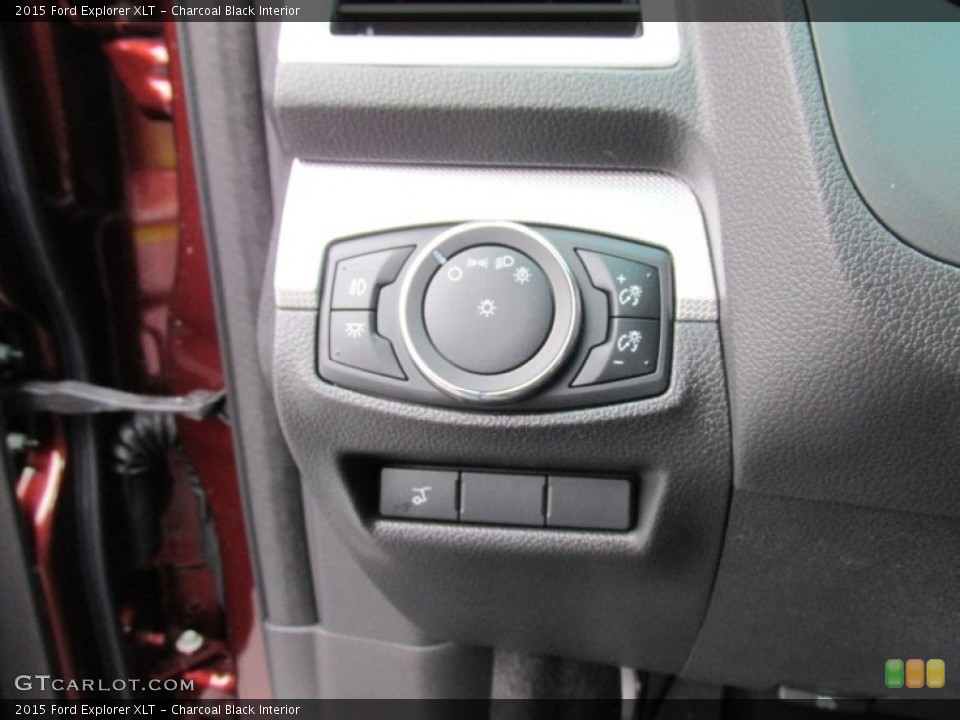 Charcoal Black Interior Controls for the 2015 Ford Explorer XLT #100417595