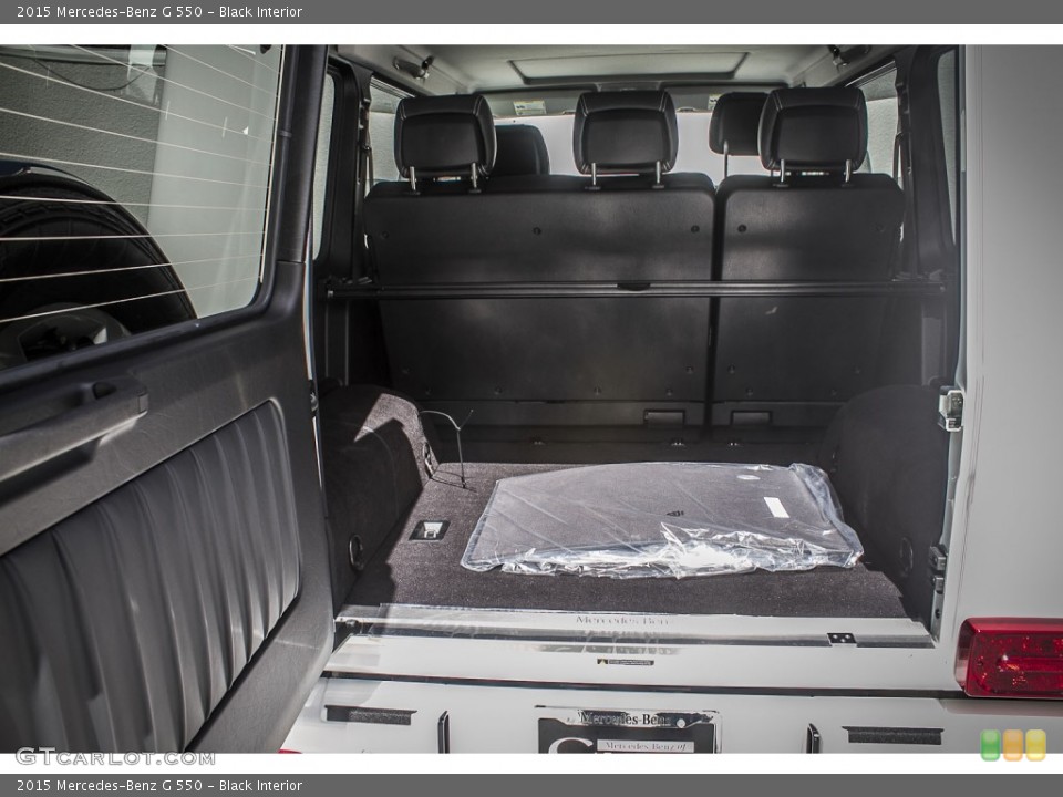 Black Interior Trunk for the 2015 Mercedes-Benz G 550 #100426616