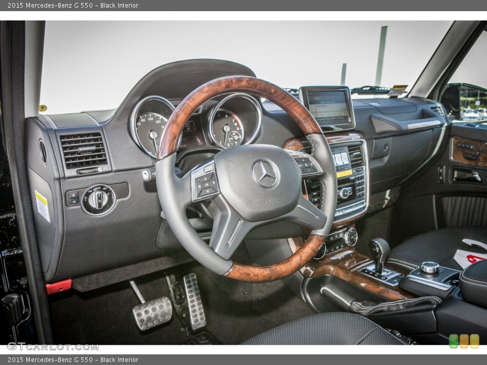 Black Interior Photo for the 2015 Mercedes-Benz G 550 #100426658