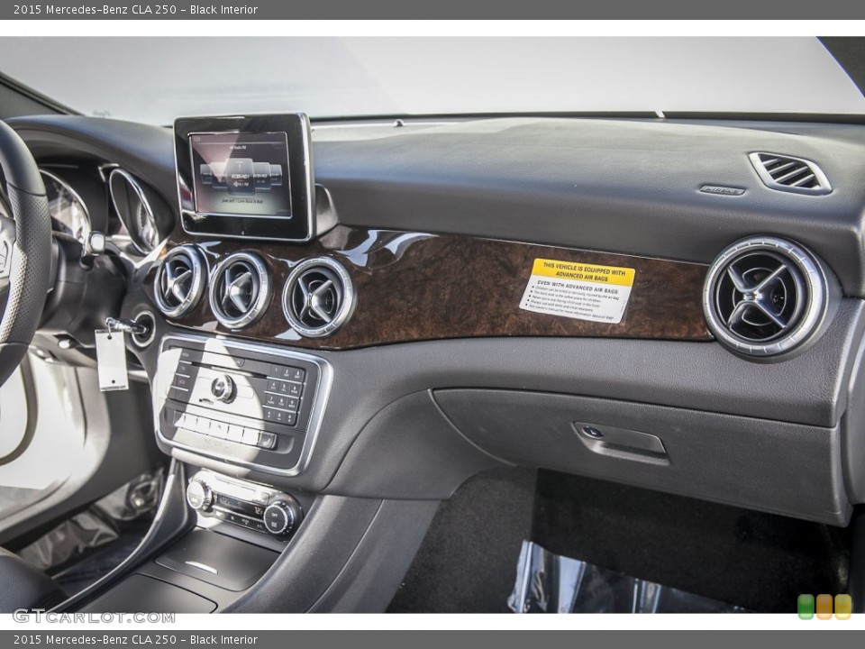 Black Interior Dashboard for the 2015 Mercedes-Benz CLA 250 #100428071