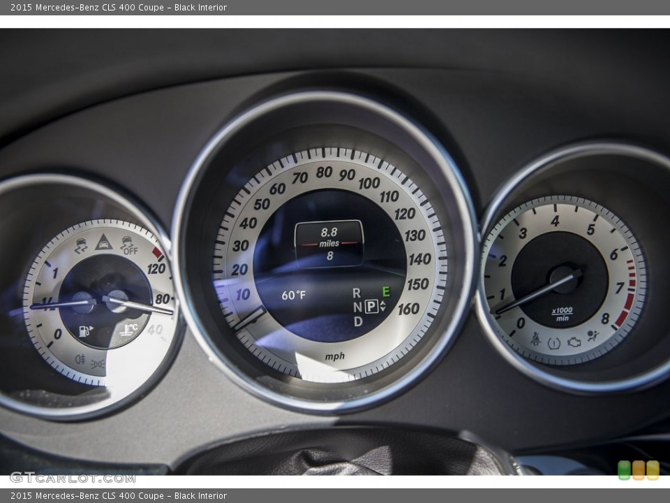 Black Interior Gauges for the 2015 Mercedes-Benz CLS 400 Coupe #100432376