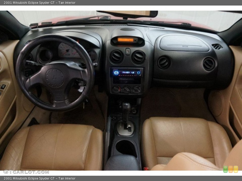 Tan 2001 Mitsubishi Eclipse Interiors