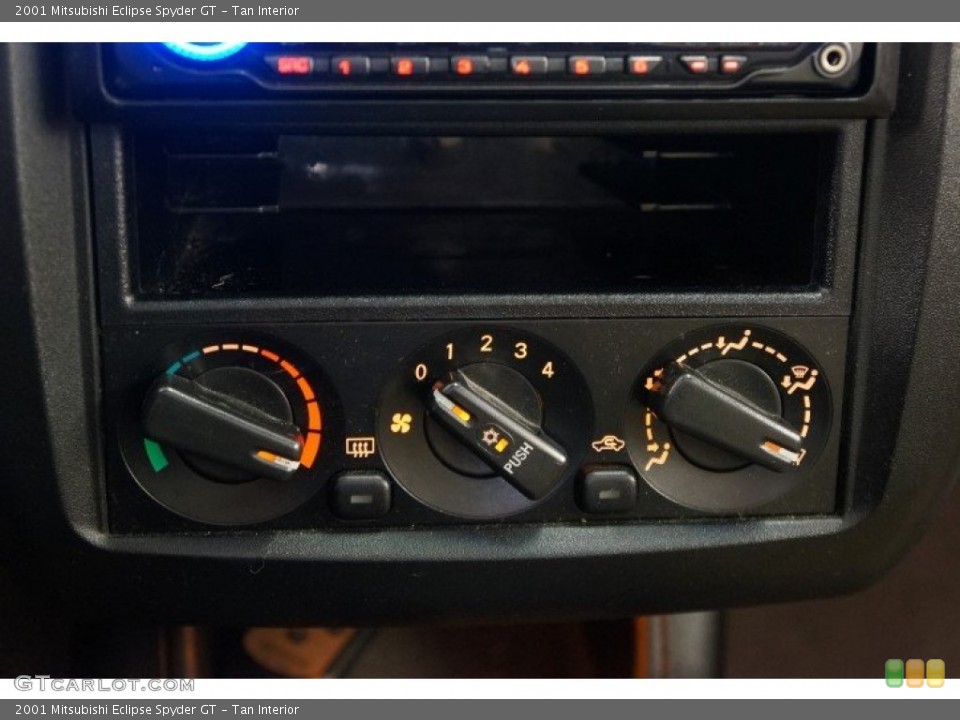 Tan Interior Controls for the 2001 Mitsubishi Eclipse Spyder GT #100433162