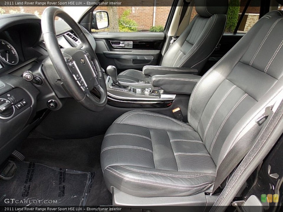 Ebony/Lunar Interior Photo for the 2011 Land Rover Range Rover Sport HSE LUX #100440479