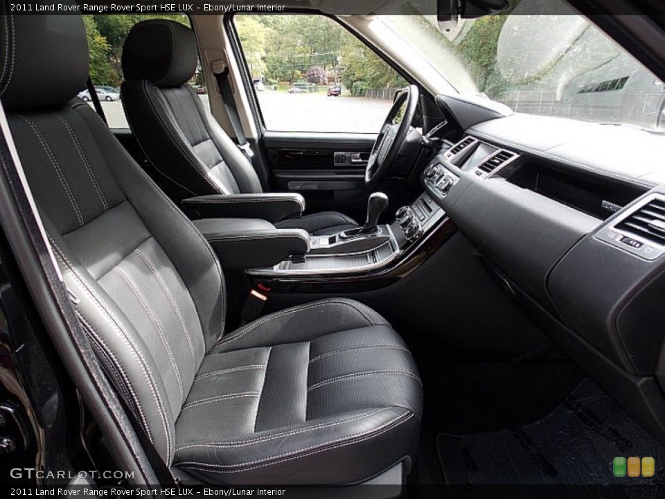 Ebony/Lunar Interior Front Seat for the 2011 Land Rover Range Rover Sport HSE LUX #100440566