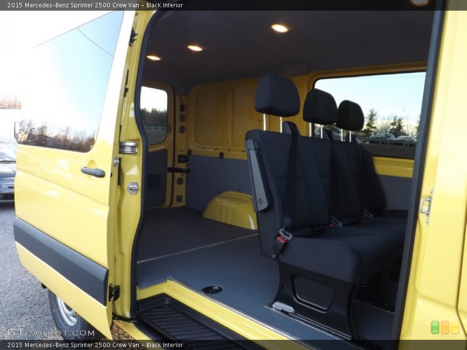 Black Interior Photo for the 2015 Mercedes-Benz Sprinter 2500 Crew Van #100445219