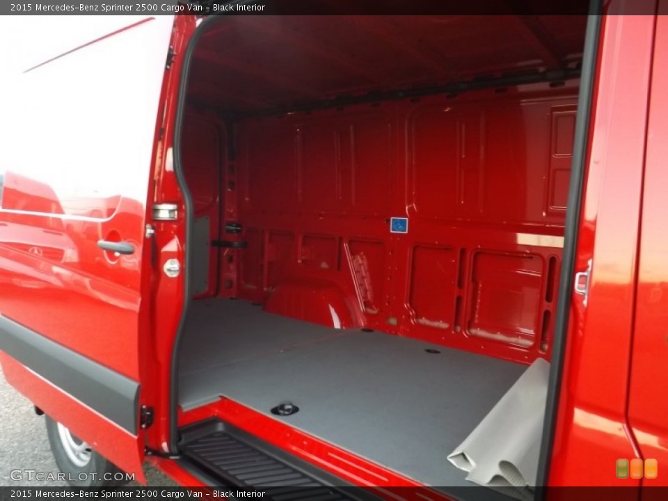 Black Interior Photo for the 2015 Mercedes-Benz Sprinter 2500 Cargo Van #100445468