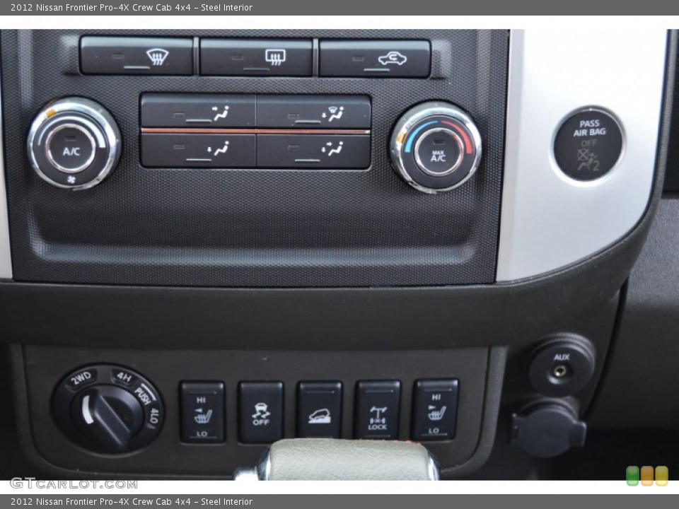 Steel Interior Controls for the 2012 Nissan Frontier Pro-4X Crew Cab 4x4 #100446983