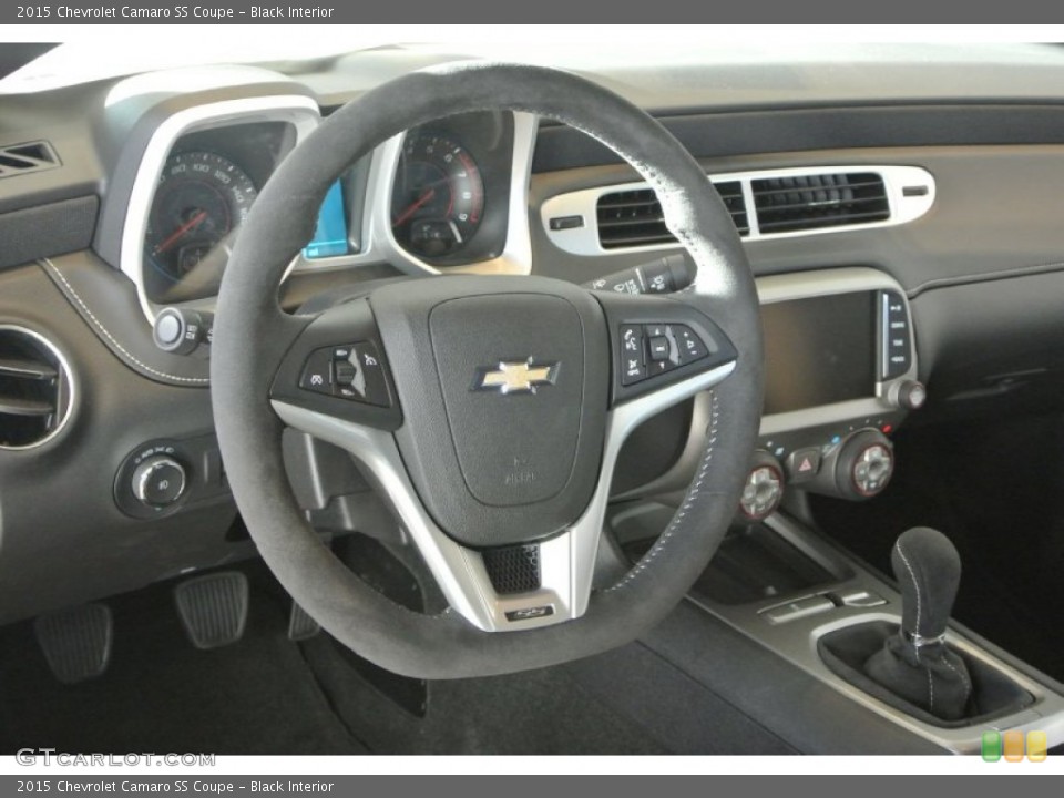 Black Interior Dashboard for the 2015 Chevrolet Camaro SS Coupe #100449503