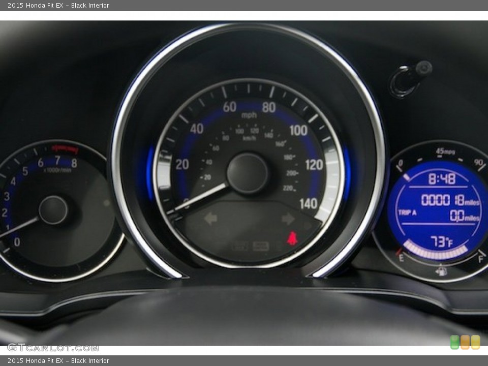 Black Interior Gauges for the 2015 Honda Fit EX #100454588