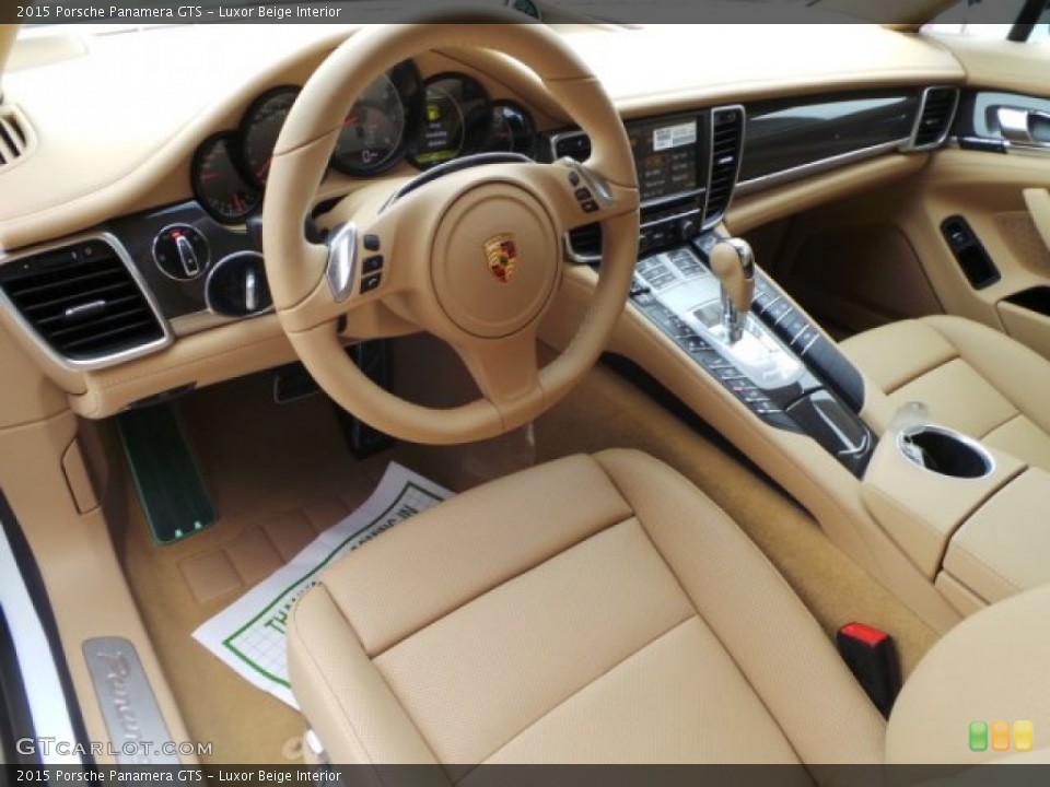 Luxor Beige Interior Photo for the 2015 Porsche Panamera GTS #100457543