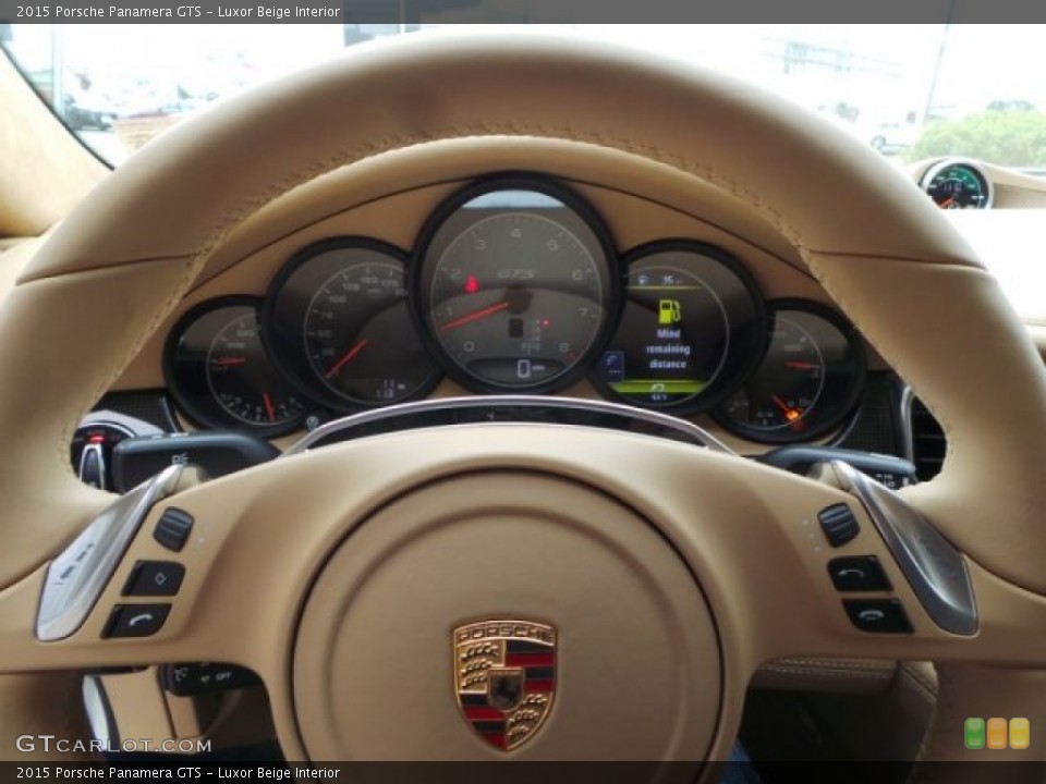 Luxor Beige Interior Gauges for the 2015 Porsche Panamera GTS #100457642