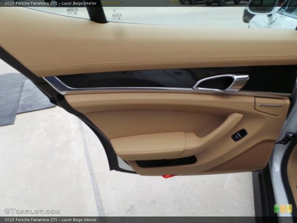 Luxor Beige Interior Door Panel for the 2015 Porsche Panamera GTS #100457654