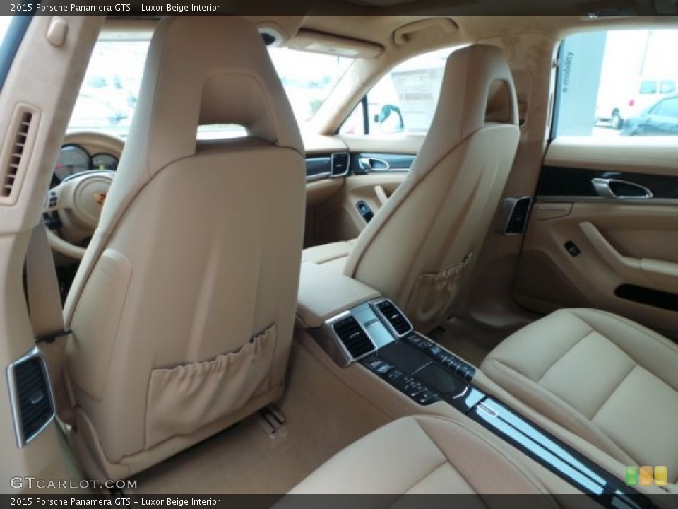 Luxor Beige Interior Rear Seat for the 2015 Porsche Panamera GTS #100457663