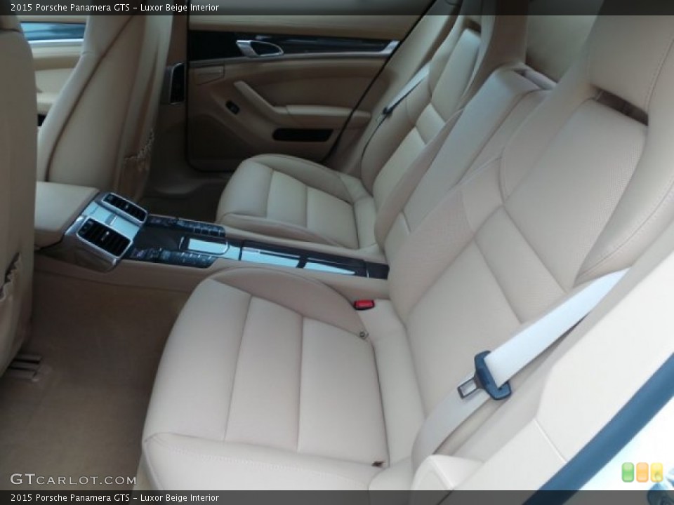 Luxor Beige Interior Rear Seat for the 2015 Porsche Panamera GTS #100457675