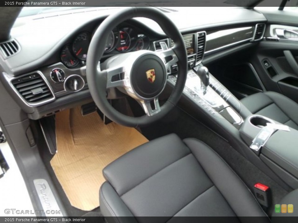 Black Interior Prime Interior for the 2015 Porsche Panamera GTS #100457882