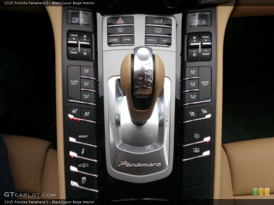 Black/Luxor Beige Interior Transmission for the 2015 Porsche Panamera S #100458293