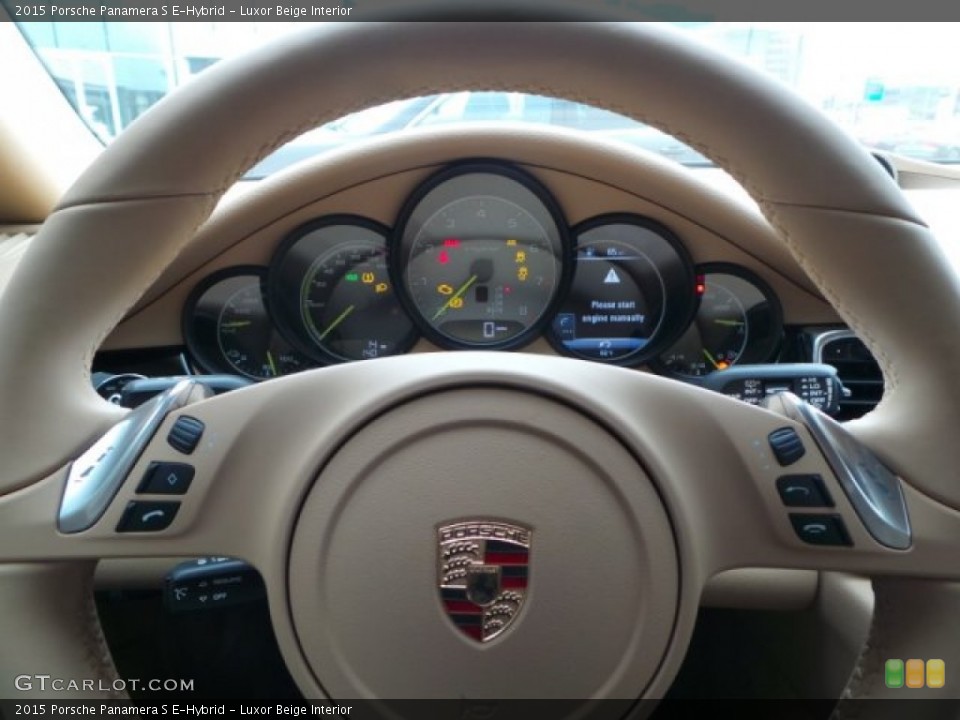Luxor Beige Interior Gauges for the 2015 Porsche Panamera S E-Hybrid #100458629