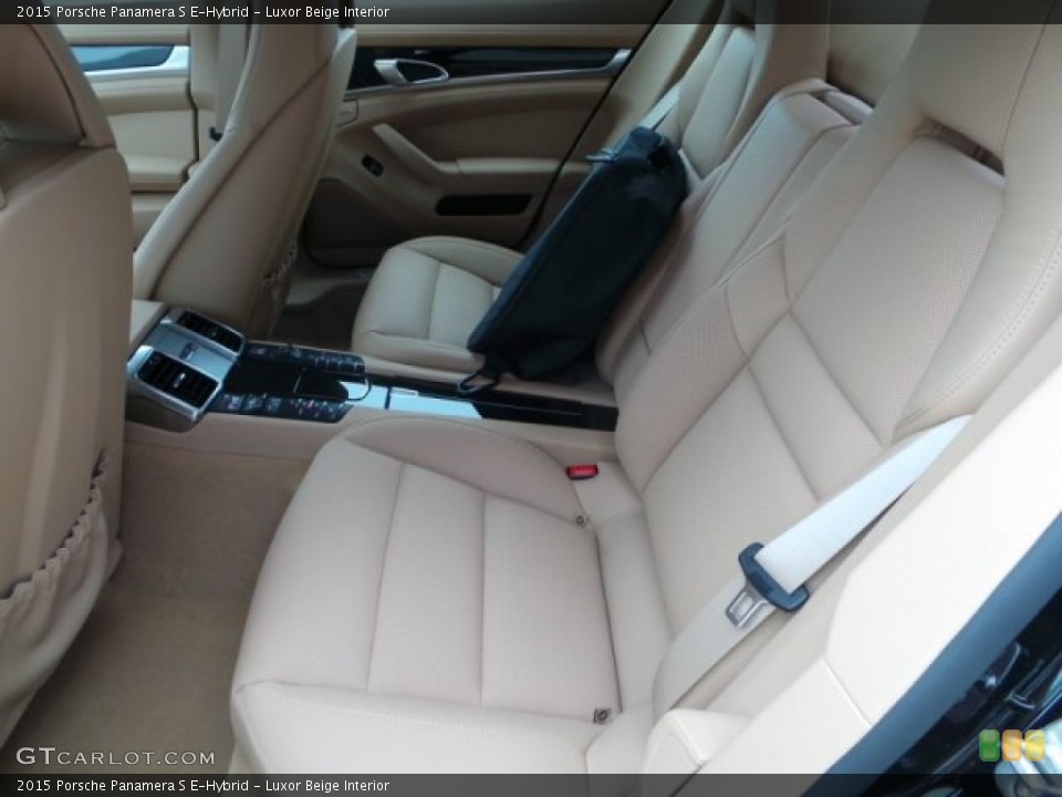 Luxor Beige Interior Rear Seat for the 2015 Porsche Panamera S E-Hybrid #100458647