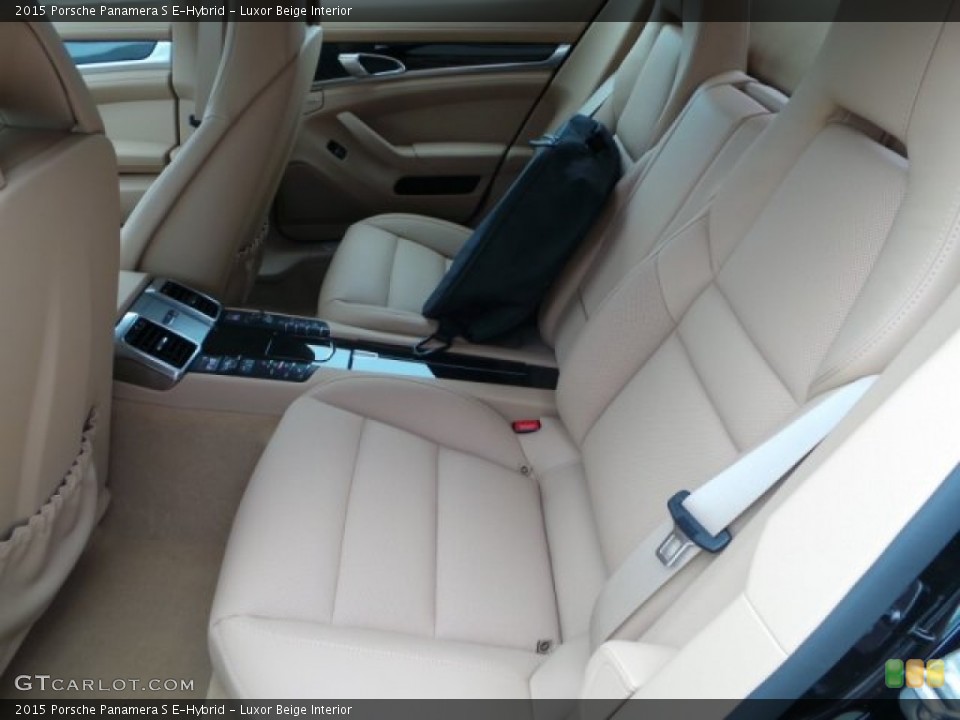 Luxor Beige Interior Rear Seat for the 2015 Porsche Panamera S E-Hybrid #100458647