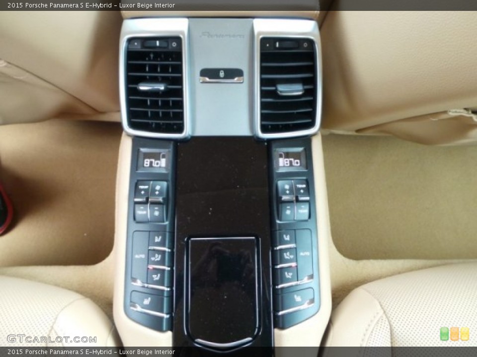 Luxor Beige Interior Controls for the 2015 Porsche Panamera S E-Hybrid #100458656