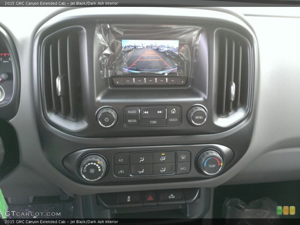 Jet Black/Dark Ash Interior Controls for the 2015 GMC Canyon Extended Cab #100460396