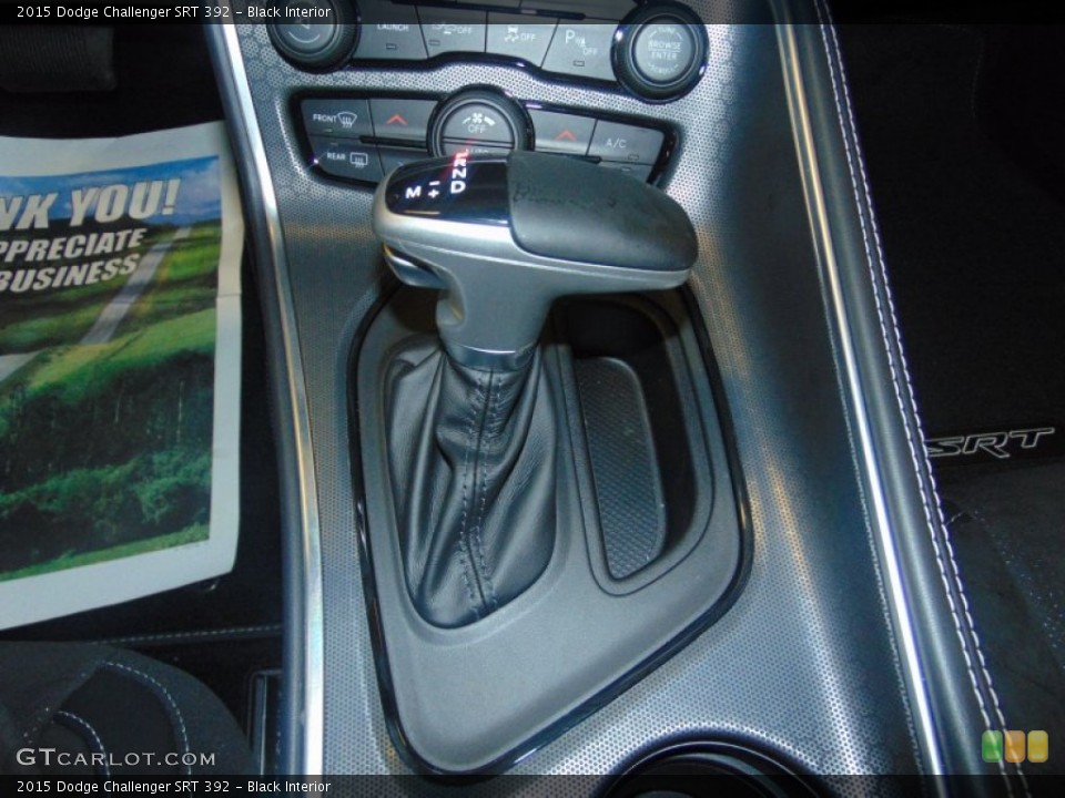 Black Interior Transmission for the 2015 Dodge Challenger SRT 392 #100471695