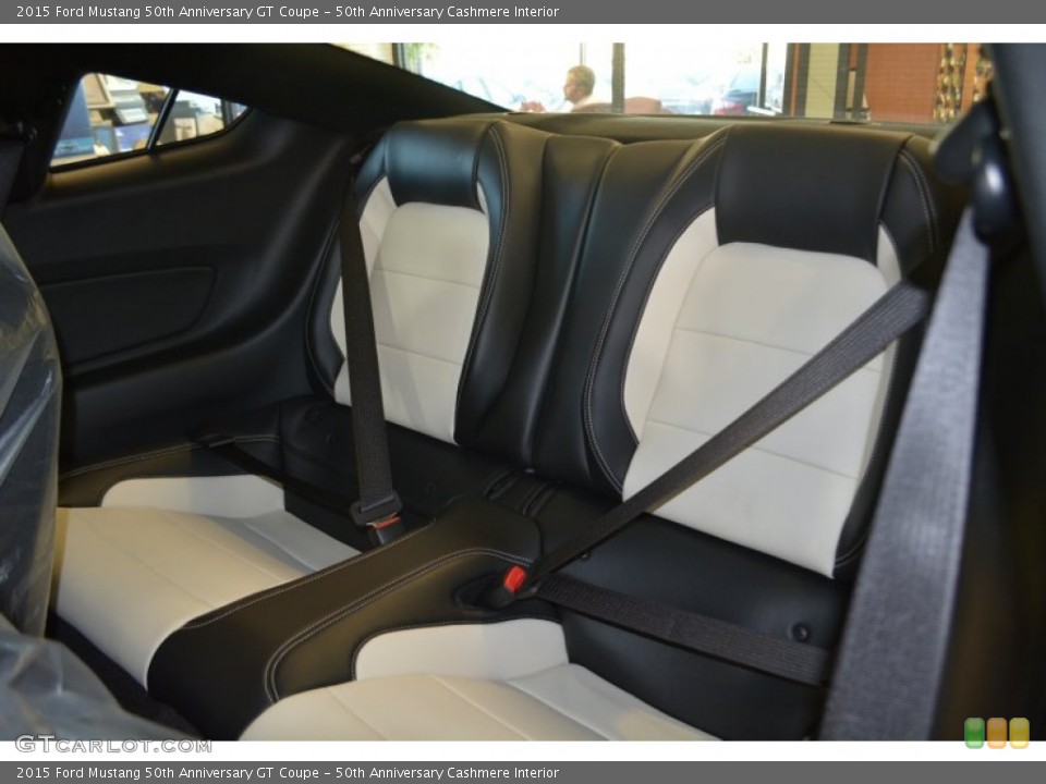 50th Anniversary Cashmere Interior Rear Seat for the 2015 Ford Mustang 50th Anniversary GT Coupe #100471860