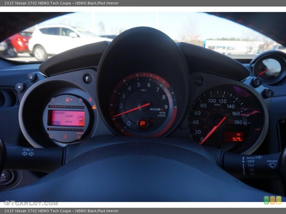 NISMO Black/Red Interior Gauges for the 2015 Nissan 370Z NISMO Tech Coupe #100473402