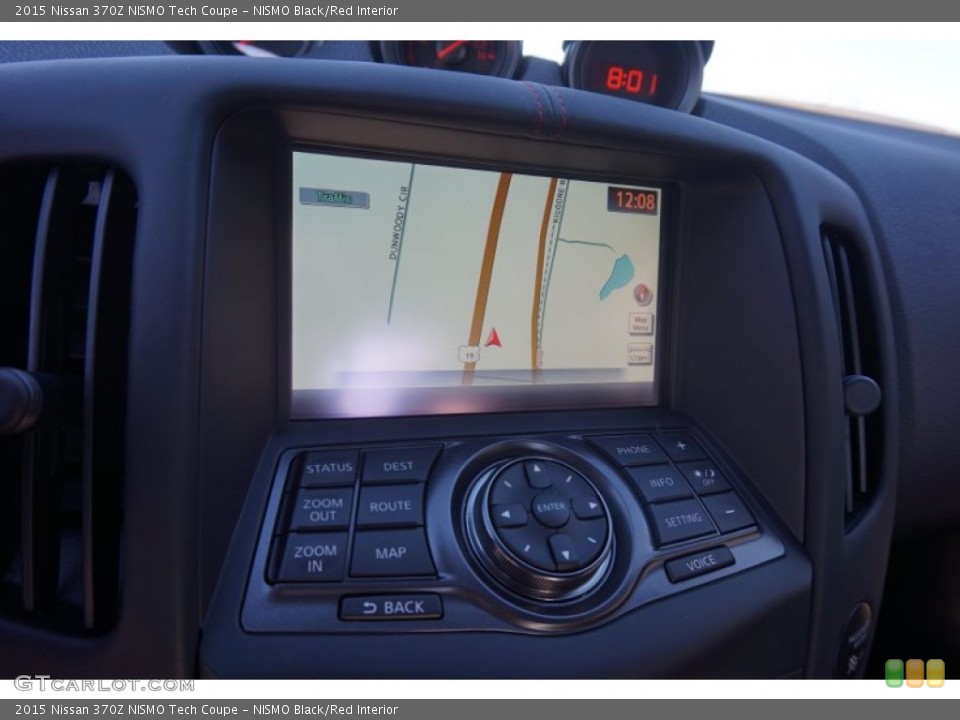 Nismo Black Red Interior Navigation For The 2015 Nissan 370z