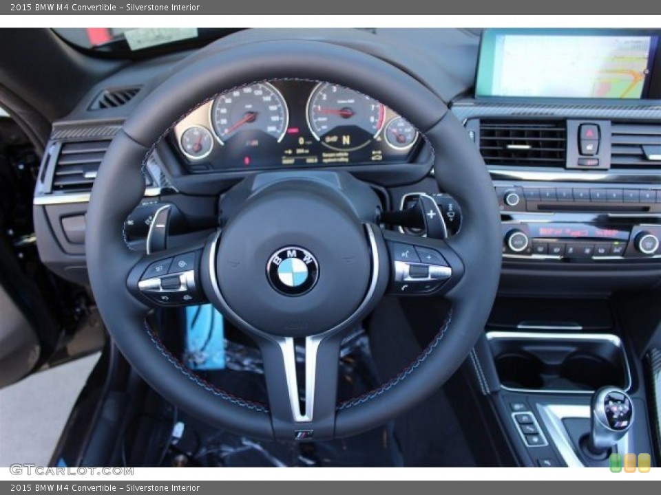 Silverstone Interior Steering Wheel for the 2015 BMW M4 Convertible #100473612
