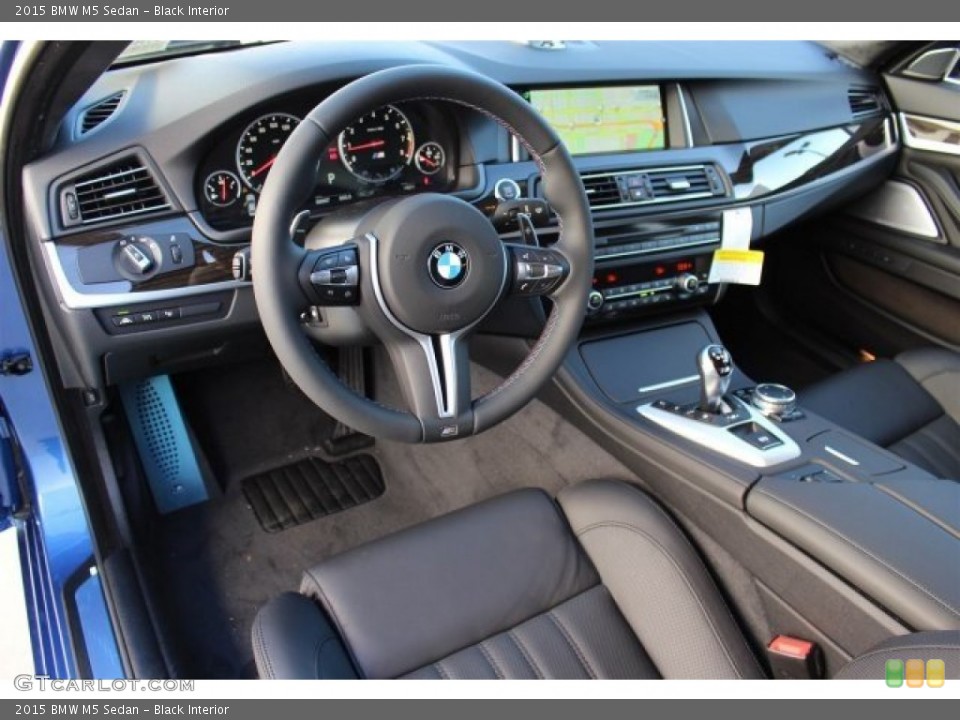 Black Interior Prime Interior for the 2015 BMW M5 Sedan #100475202