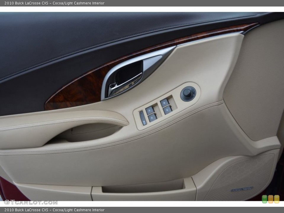 Cocoa/Light Cashmere Interior Door Panel for the 2010 Buick LaCrosse CXS #100491126