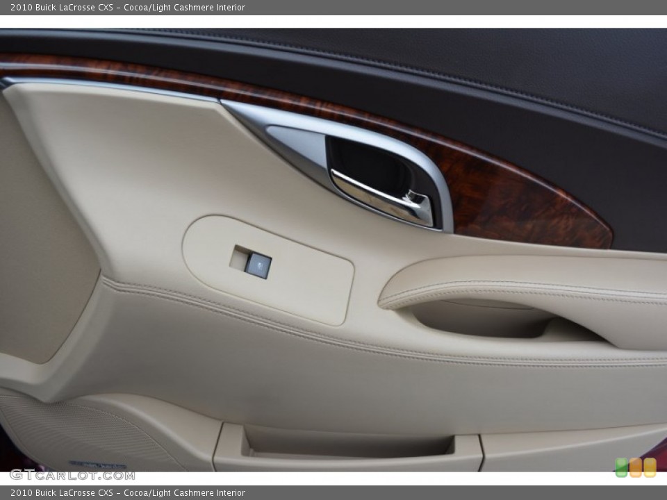 Cocoa/Light Cashmere Interior Door Panel for the 2010 Buick LaCrosse CXS #100491291