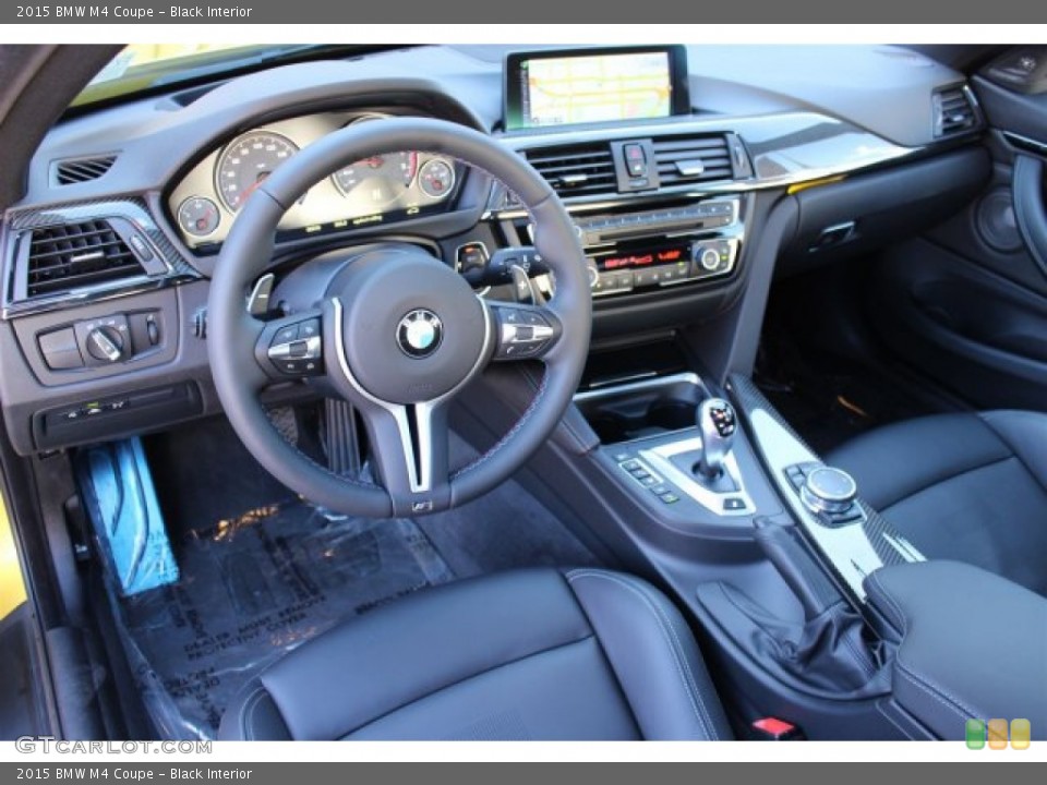 Black Interior Prime Interior for the 2015 BMW M4 Coupe #100491582