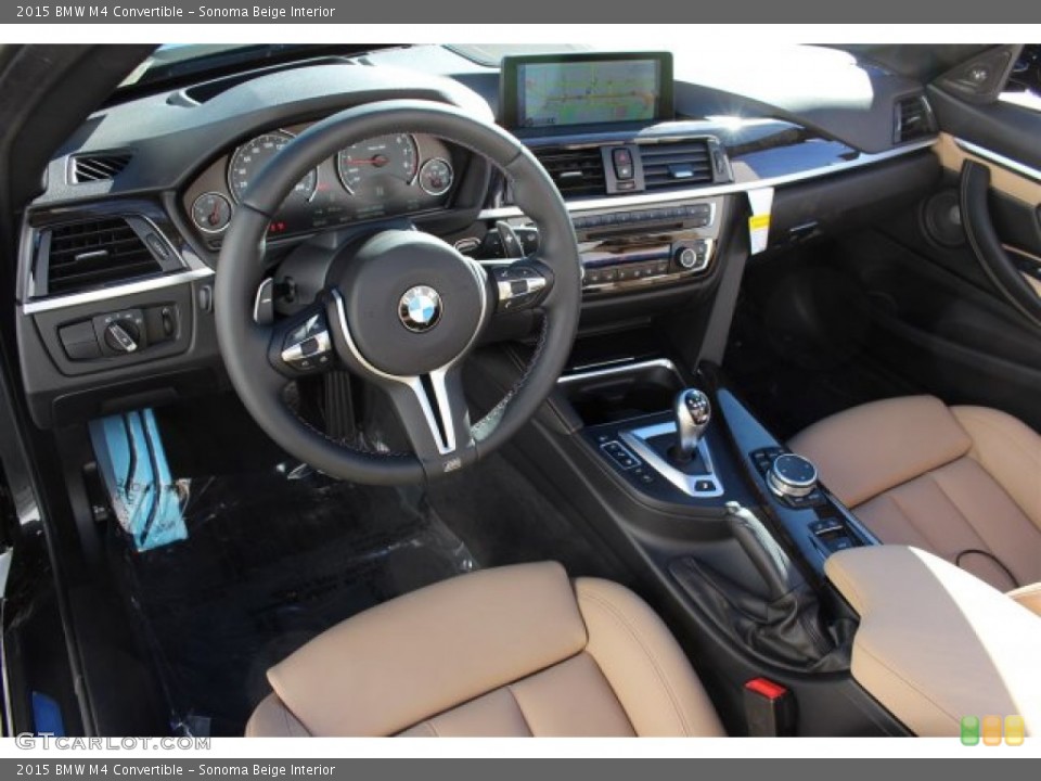 Sonoma Beige 2015 BMW M4 Interiors