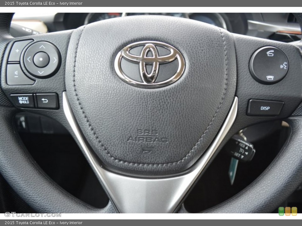 Ivory Interior Controls for the 2015 Toyota Corolla LE Eco #100492113