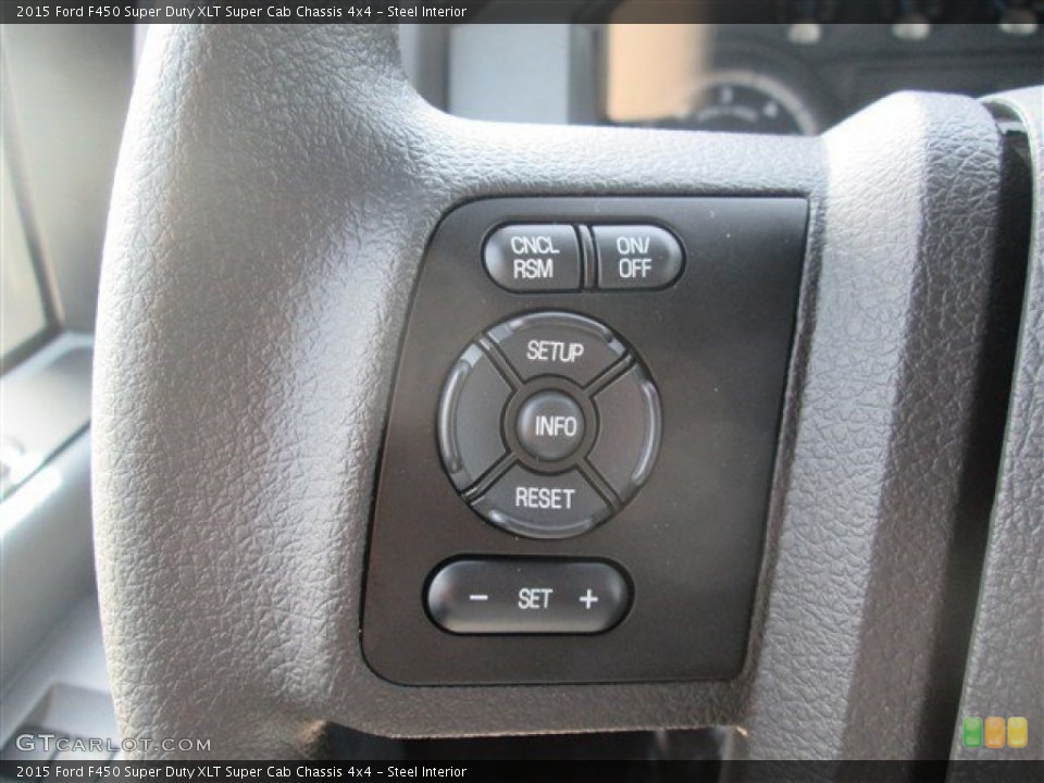 Steel Interior Controls for the 2015 Ford F450 Super Duty XLT Super Cab Chassis 4x4 #100492967