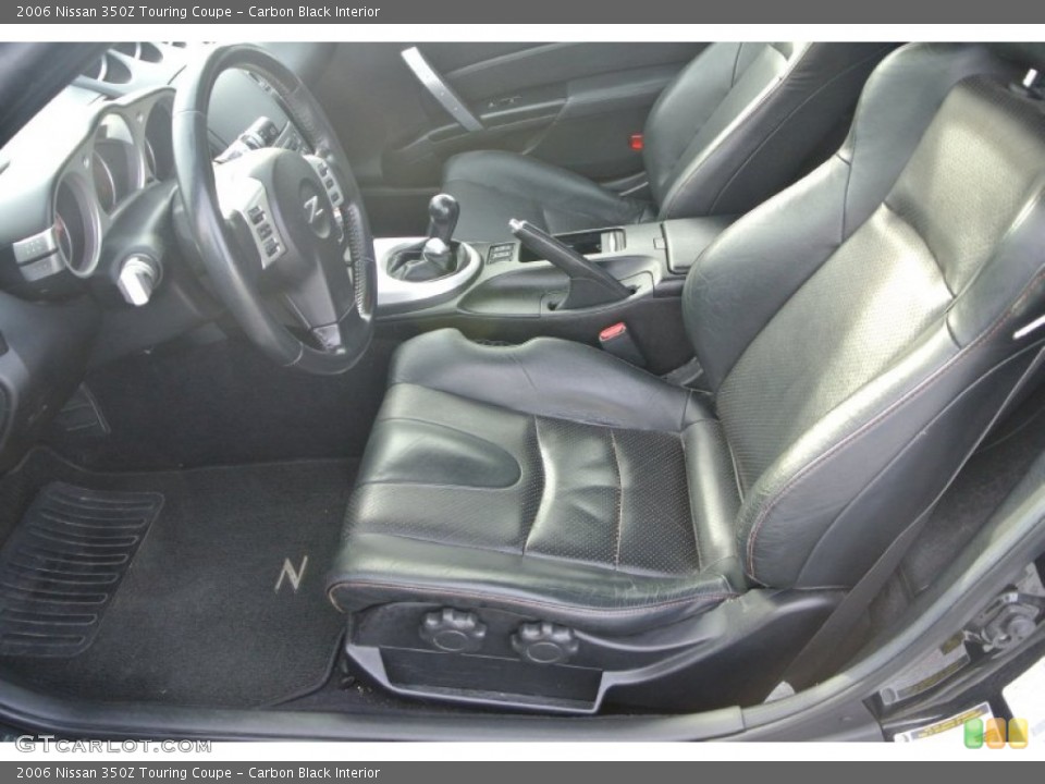 Carbon Black Interior Photo for the 2006 Nissan 350Z Touring Coupe #100494870