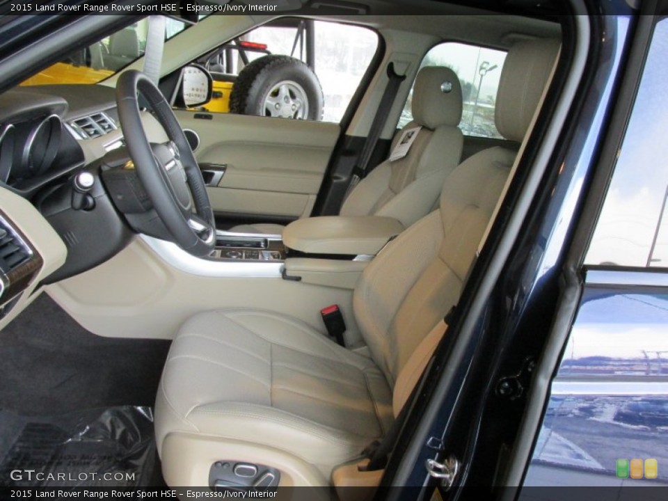 Espresso/Ivory Interior Photo for the 2015 Land Rover Range Rover Sport HSE #100499517