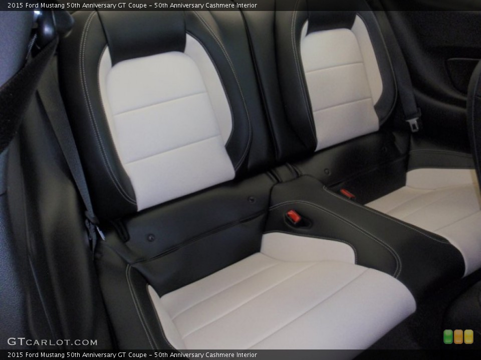 50th Anniversary Cashmere Interior Rear Seat for the 2015 Ford Mustang 50th Anniversary GT Coupe #100507329