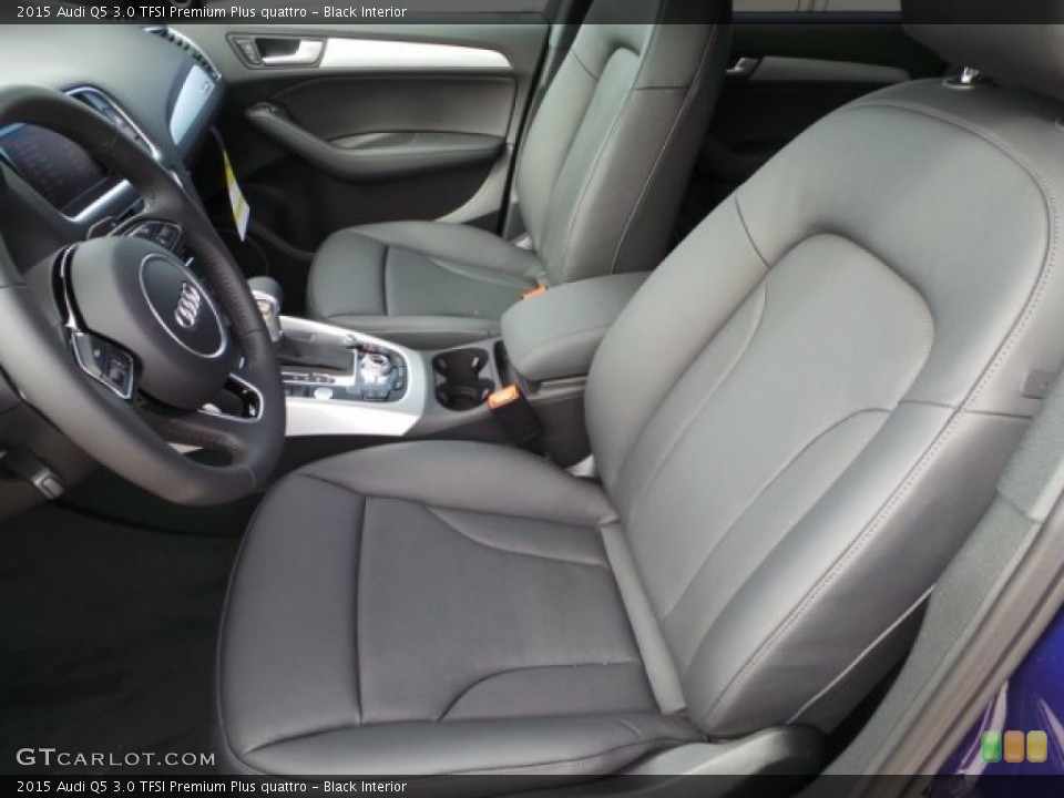 Black Interior Front Seat for the 2015 Audi Q5 3.0 TFSI Premium Plus quattro #100507356