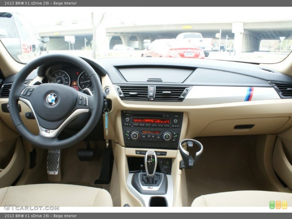 Beige Interior Dashboard for the 2013 BMW X1 sDrive 28i #100507769