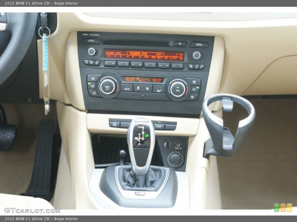 Beige Interior Transmission for the 2013 BMW X1 sDrive 28i #100507788