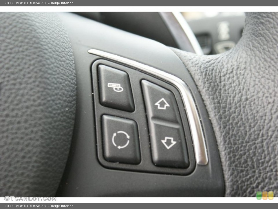 Beige Interior Controls for the 2013 BMW X1 sDrive 28i #100507896