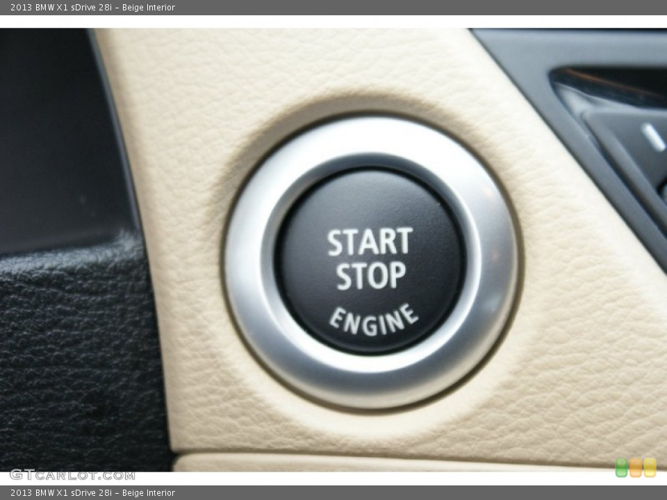 Beige Interior Controls for the 2013 BMW X1 sDrive 28i #100507968