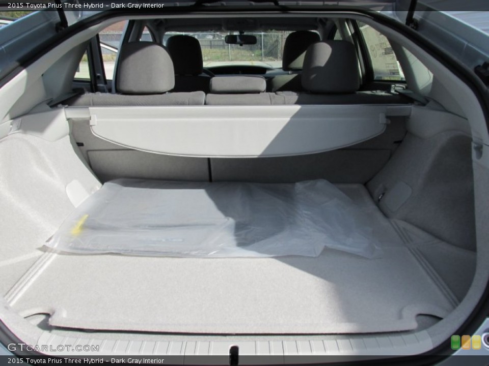 Dark Gray Interior Trunk for the 2015 Toyota Prius Three Hybrid #100509699