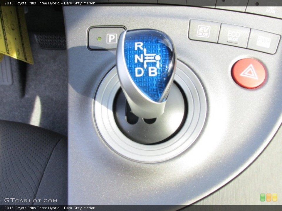 Dark Gray Interior Transmission for the 2015 Toyota Prius Three Hybrid #100509990